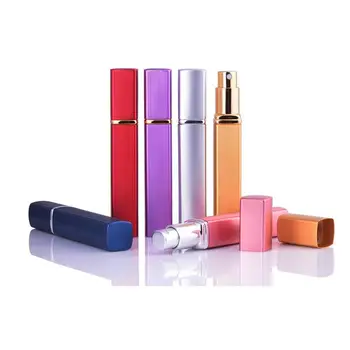 12ml Refillable Square Perfume Bottle Spray Gift Mini Anodized Aluminum Portable Cosmetic Spray Bottling
12ml Refillable Square Perfume Bottle Spray Gift Mini Anodized Aluminum Portable Cosmetic Spray Bottling