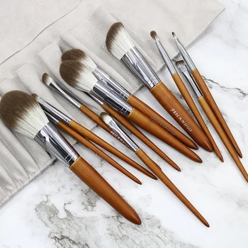 FEILANDUO 11pcs Professional Makeup Brush Set High Quality PBT Makeup Tools Make Up Brushes Cosmetics Tool 
FEILANDUO 11pcs Professional Makeup Brush Set High Quality PBT Makeup Tools Make Up Brushes Cosmetics Tool