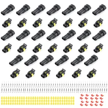JRready ST6253 AMP SUPERSEAL 2P 20PCS Kit Waterproof AMP Connectors & Buckle Pin Terminals Sealing Rings Automotive Wire18-16AWG
JRready ST6253 AMP SUPERSEAL 2P 20PCS Kit Waterproof AMP Connectors & Buckle Pin Terminals Sealing Rings Automotive Wire18-16AWG