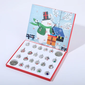 Snowman Christmas Advent Countdown Calendar DIY 24 Days Charms Bracelet Beads Set Surprise Box for Women Girls Christmas Gifts
Snowman Christmas Advent Countdown Calendar DIY 24 Days Charms Bracelet Beads Set Surprise Box for Women Girls Christmas Gifts