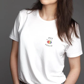 Bee Proud LGBT Pride TShirt Gay Pride Shirt Rainbow LGBT T Shirt Unisex Lesbian Gay Bi Trans Pansexual Asexual Rights Gay Tshirt
Bee Proud LGBT Pride TShirt Gay Pride Shirt Rainbow LGBT T Shirt Unisex Lesbian Gay Bi Trans Pansexual Asexual Rights Gay Tshirt