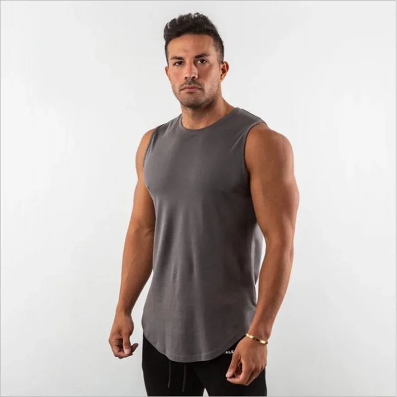 Running Vest Men Fitness Gym Sleeveless Shirt Muscle Singlet Stringer Sportwear Bodybuilding Workout Tee Sport Clothes Tank Top
Running Vest Men Fitness Gym Sleeveless Shirt Muscle Singlet Stringer Sportwear Bodybuilding Workout Tee Sport Clothes Tank Top