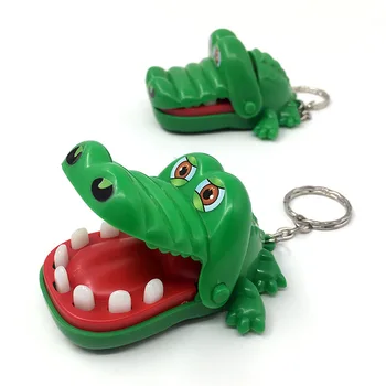 Creative Small Size Crocodile Mouth Dentist Bite Finger Game Funny Gags Toy For Kids Play Fun Keychain Gifts
Creative Small Size Crocodile Mouth Dentist Bite Finger Game Funny Gags Toy For Kids Play Fun Keychain Gifts