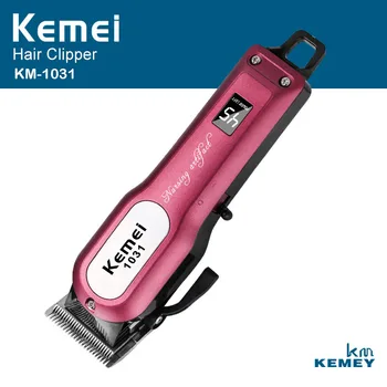 Kemei Professional Digital Hair Trimmer LCD Display Rechargeable Electric Hair Clipper Cordless Haircut Adjustable Tools D45 
Kemei Professional Digital Hair Trimmer LCD Display Rechargeable Electric Hair Clipper Cordless Haircut Adjustable Tools D45