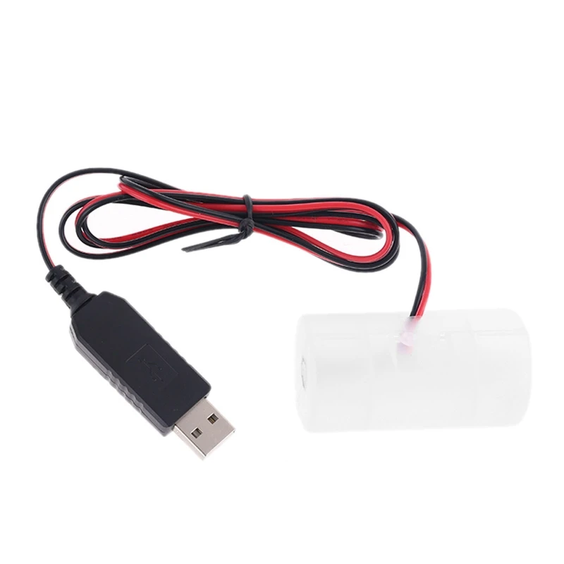 D Battery Eliminator 2m USB Powered Can Replace 1 to 4pcs 1.5V LR20 D Battery E65C
D Battery Eliminator 2m USB Powered Can Replace 1 to 4pcs 1.5V LR20 D Battery E65C