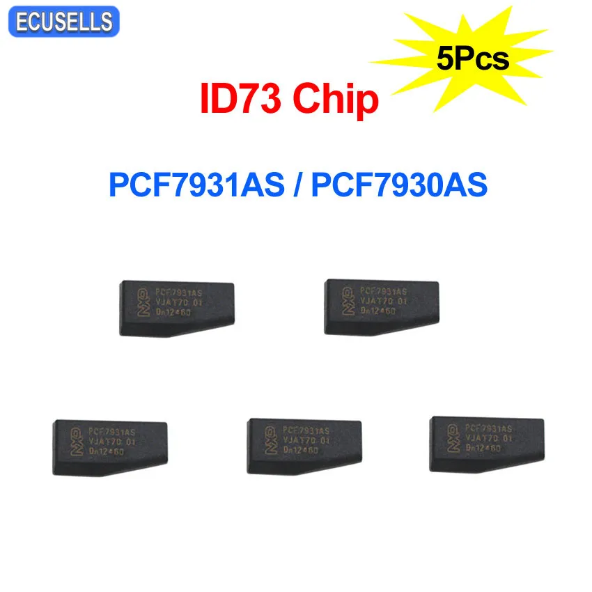 Фото 5 шт./лот ID73 Автомобильный ключ чип PCF7931AS / PCF7930AS 73 Транспондер PCF7930 PCF7931 7930 7931 |