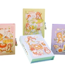 Sweet Little Girl Diary Lock Agenda 112 Sheets Colorful Pages Cartoon Notebook A6 Blank+Lined+Grid Paper+Free Pages
Sweet Little Girl Diary Lock Agenda 112 Sheets Colorful Pages Cartoon Notebook A6 Blank+Lined+Grid Paper+Free Pages