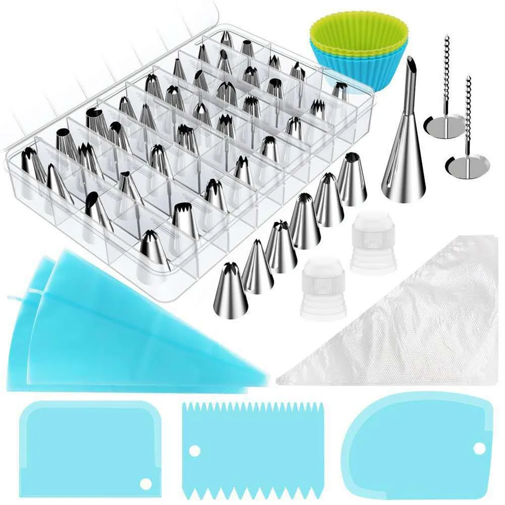 66 PCS Baking Tool Alloy Mounted Cream Cake Turntable Rotating Table Stand Base Turn Around Decorating Silver Metal
66 PCS Baking Tool Alloy Mounted Cream Cake Turntable Rotating Table Stand Base Turn Around Decorating Silver Metal