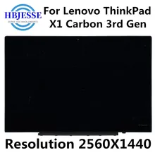 Assembly Carbon Lenovo Thinkpad Lcd-Display Touch-Screen LP140QH1-SPA2 for X1 3rd Gen