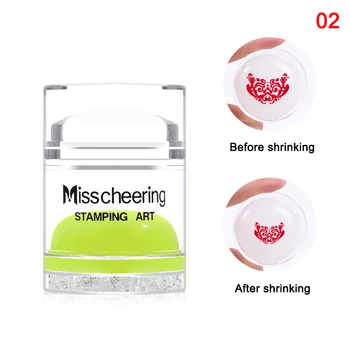 NEW Double-ended Nail Stamper with Rhinestone Shrinking Manicure Stamper with Scraper Set
NEW Double-ended Nail Stamper with Rhinestone Shrinking Manicure Stamper with Scraper Set