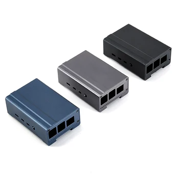 New Raspberry Pi 4 Aluminum Case Black/Gray/ Blue Shell Box Metal Enclosure for RPI 4B Model B
New Raspberry Pi 4 Aluminum Case Black/Gray/ Blue Shell Box Metal Enclosure for RPI 4B Model B