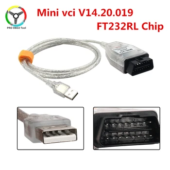 MINI VCI V14.20.019 Techstream V14 MINI-VCI J2534 OBD2 Diagnostic Cable vci Interface for Toyota
MINI VCI V14.20.019 Techstream V14 MINI-VCI J2534 OBD2 Diagnostic Cable vci Interface for Toyota