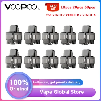 10pcs 50pcs VOOPOO VINCI Replacement Pod Cartridge 5.5ml Capacity for VOOPOO VINCI Mod / Vinci X Pod Kit E-cig Vape Cartridge
10pcs 50pcs VOOPOO VINCI Replacement Pod Cartridge 5.5ml Capacity for VOOPOO VINCI Mod / Vinci X Pod Kit E-cig Vape Cartridge
