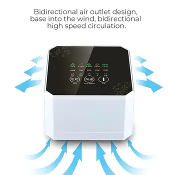 Desktop Mini Air Ionizer Negative Ion Generator Air Purifier Ozonizer Sterilizer Ozone Generator HEPA Filter For Home Office
Desktop Mini Air Ionizer Negative Ion Generator Air Purifier Ozonizer Sterilizer Ozone Generator HEPA Filter For Home Office
