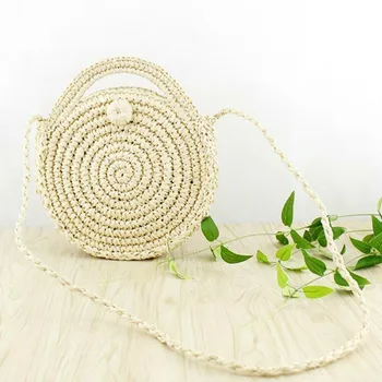 Women Straw Retro Purse Holiday Beach Bag Round Wallet Rattan Circle Straw Satchel Knitted Basket Phone Pocket Organizer
Women Straw Retro Purse Holiday Beach Bag Round Wallet Rattan Circle Straw Satchel Knitted Basket Phone Pocket Organizer