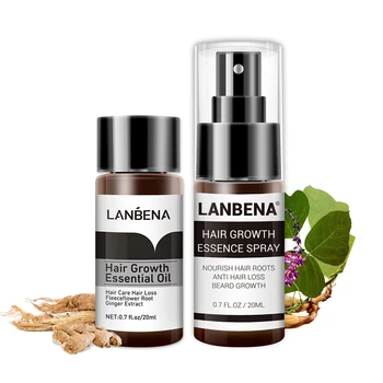 LANBENA Fast Powerful Hair Growth Essence+Spray 2PCS Preventing Baldness Consolidating Anti Hair Loss Nourish Roots Hair Care
LANBENA Fast Powerful Hair Growth Essence+Spray 2PCS Preventing Baldness Consolidating Anti Hair Loss Nourish Roots Hair Care