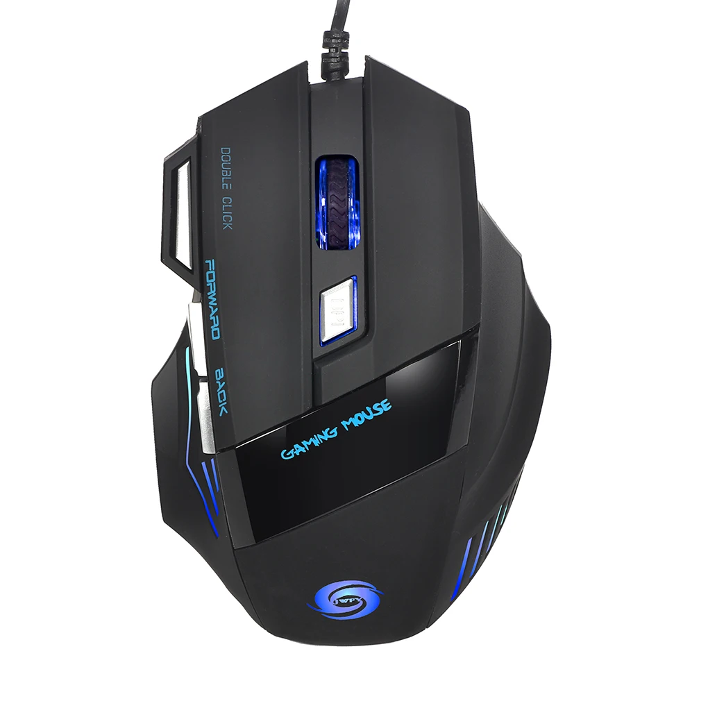 7 Buttons 5000 DPI USB Wired Mouse LED Optical Gaming Mouse Gamer Professional Wired Game Mice for PC Computer Laptop
7 Buttons 5000 DPI USB Wired Mouse LED Optical Gaming Mouse Gamer Professional Wired Game Mice for PC Computer Laptop
