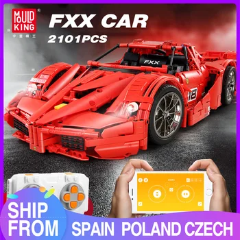 Mould King MOC Technic Series The FXX F40 Enzo Super Racing Sports Car Model Building Blocks Bricks 5889 Kids Toy Christmas Gift
Mould King MOC Technic Series The FXX F40 Enzo Super Racing Sports Car Model Building Blocks Bricks 5889 Kids Toy Christmas Gift