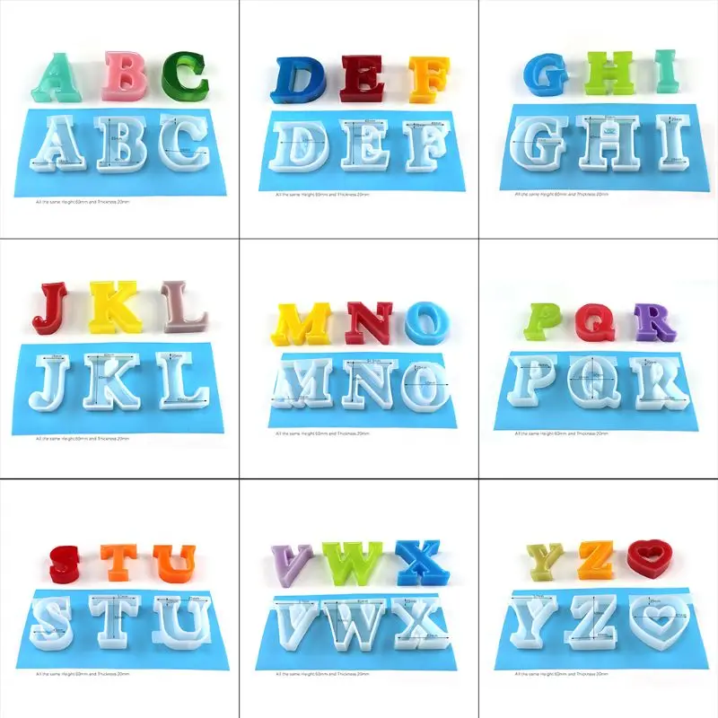New Transparent Silicone Mould Dried Flower Resin Decorative Craft DIY Letter decoration Mold epoxy resin molds for jewelry
New Transparent Silicone Mould Dried Flower Resin Decorative Craft DIY Letter decoration Mold epoxy resin molds for jewelry
