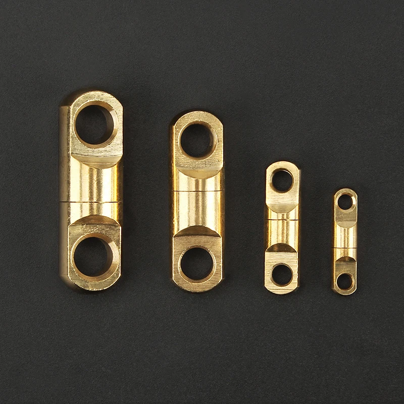 3pcs Brass Keychain DIY EDC Key Rotate 360 Degrees Buckle Accessories Ring Outdoor Tool | Спорт и развлечения
