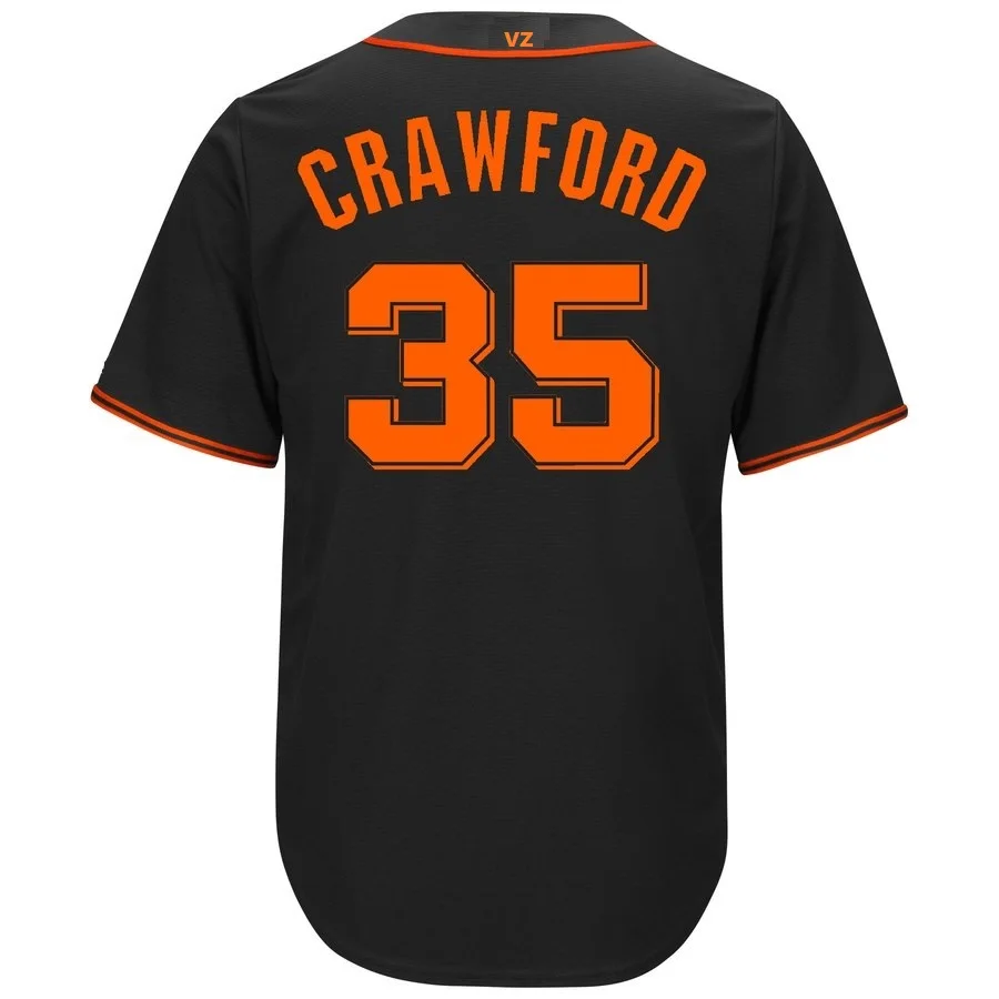 

Custom Brandon Crawford Quick-Dry Cool Short Tshirts Sport Baseball Jersey Shirt for Men Wholesale Cheap Jerseys