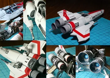 Battlestar Viper 2 Viper Mk2 3D Paper Model DIY Handmade Educational Spacecraft Toy Hand-made Decoration Spaceship Model Toys
Battlestar Viper 2 Viper Mk2 3D Paper Model DIY Handmade Educational Spacecraft Toy Hand-made Decoration Spaceship Model Toys