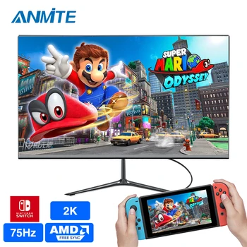 Anmite 24"2K QHD 2560 x 1440 IPS 75Hz Professional Monitor Gaming Monitor LED Display USB Type - C smart screen
Anmite 24"2K QHD 2560 x 1440 IPS 75Hz Professional Monitor Gaming Monitor LED Display USB Type - C smart screen