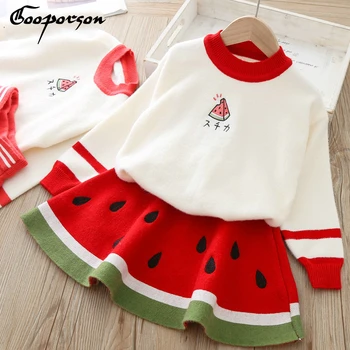 Autumn and Winter Baby Girl Watermelon Embroidered Clothes Set Mink Wool Sweater Tops& Pleated Skirt Cute Clothing Sets
Autumn and Winter Baby Girl Watermelon Embroidered Clothes Set Mink Wool Sweater Tops& Pleated Skirt Cute Clothing Sets