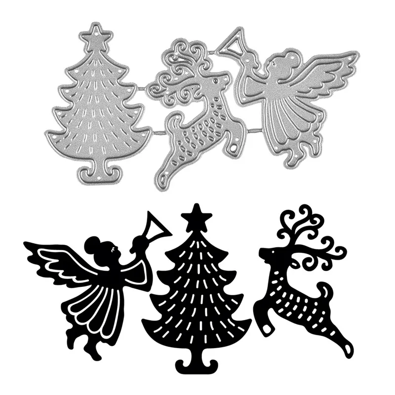 DiyArts Christmas Tree Dies Elk Metal Cutting Dies Scrapbooking for Card Making DIY Embossing Cuts Craft Letter Dies
DiyArts Christmas Tree Dies Elk Metal Cutting Dies Scrapbooking for Card Making DIY Embossing Cuts Craft Letter Dies