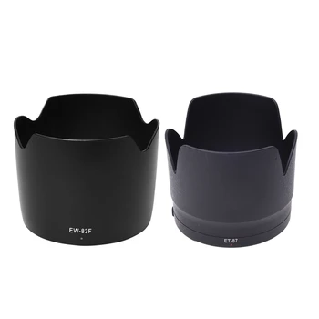 2 Pcs Lens Hood: 1 Pcs Dedicated (Bayonet) Lens Hood, for Canon 24-70 F/2.8L & 1 Pcs ET-87 Lens Hood for Canon 70-200mm
2 Pcs Lens Hood: 1 Pcs Dedicated (Bayonet) Lens Hood, for Canon 24-70 F/2.8L & 1 Pcs ET-87 Lens Hood for Canon 70-200mm