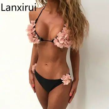 Summer Women Bodysuits Sexy Ladies Bodycon Jumpsuits Rompers Flower Appliques Black Color 2 Pics Suits Set
Summer Women Bodysuits Sexy Ladies Bodycon Jumpsuits Rompers Flower Appliques Black Color 2 Pics Suits Set