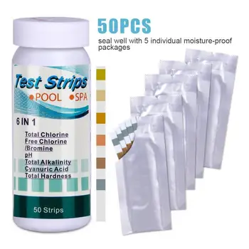 Swimming Pool Test Paper Residual Chlorine PH Value Alkalinity Hardness Test Strip PH Tester Cleaner Accessories A Bottle
Swimming Pool Test Paper Residual Chlorine PH Value Alkalinity Hardness Test Strip PH Tester Cleaner Accessories A Bottle
