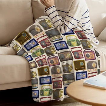 Cartoon Radio Throw Blanket Warm Microfiber Blanket Cartoon Blankets For Beds Home Decor
Cartoon Radio Throw Blanket Warm Microfiber Blanket Cartoon Blankets For Beds Home Decor