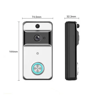SUNTEX Video Doorbell Smart Wireless WiFi Security HD Door Bell Visual Recording Home Monitor Night Vision Intercom door phone
SUNTEX Video Doorbell Smart Wireless WiFi Security HD Door Bell Visual Recording Home Monitor Night Vision Intercom door phone