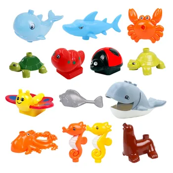 Large Building Blocks Toys Ocean Sea Animals Insects Bricks Baseplate Baby Early Learning Toys 100% Compatible Parts 3
Large Building Blocks Toys Ocean Sea Animals Insects Bricks Baseplate Baby Early Learning Toys 100% Compatible Parts 3