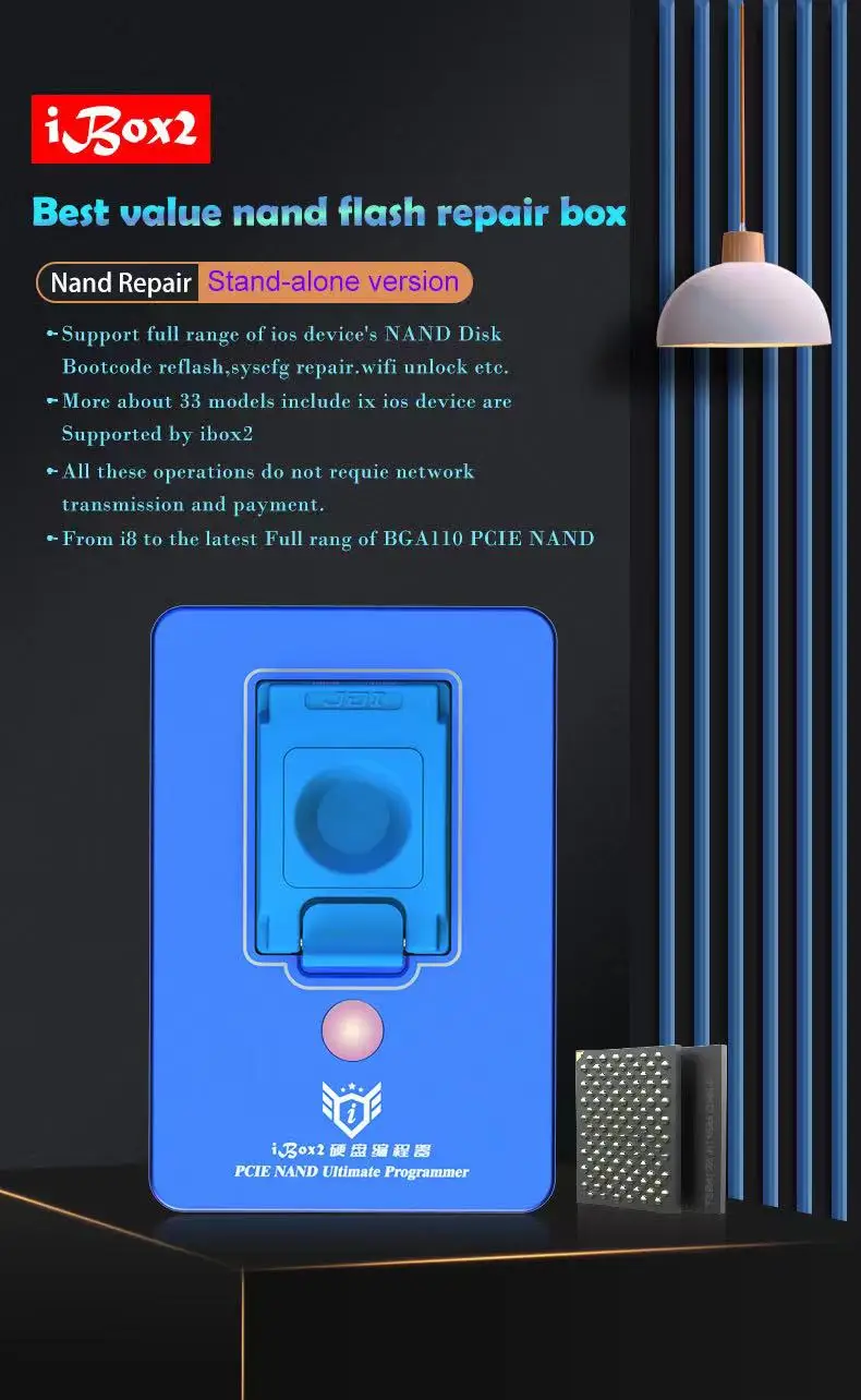 Gsmjustoncct ip box / ibox ibox 2 i box 2 supportfor Phone read/write SN/unbounding WiFi by no-remove nand
Gsmjustoncct ip box / ibox ibox 2 i box 2 supportfor Phone read/write SN/unbounding WiFi by no-remove nand