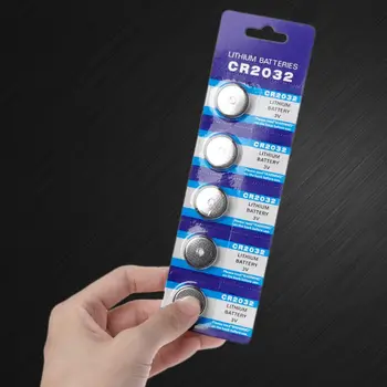 5PCS 5PCS Button Battery 3V CR2032 BR2032 DL2032 ECR2032 Cell Coin Lithium Li-ion Batteries Promotion Watch Computer LED Light
5PCS 5PCS Button Battery 3V CR2032 BR2032 DL2032 ECR2032 Cell Coin Lithium Li-ion Batteries Promotion Watch Computer LED Light