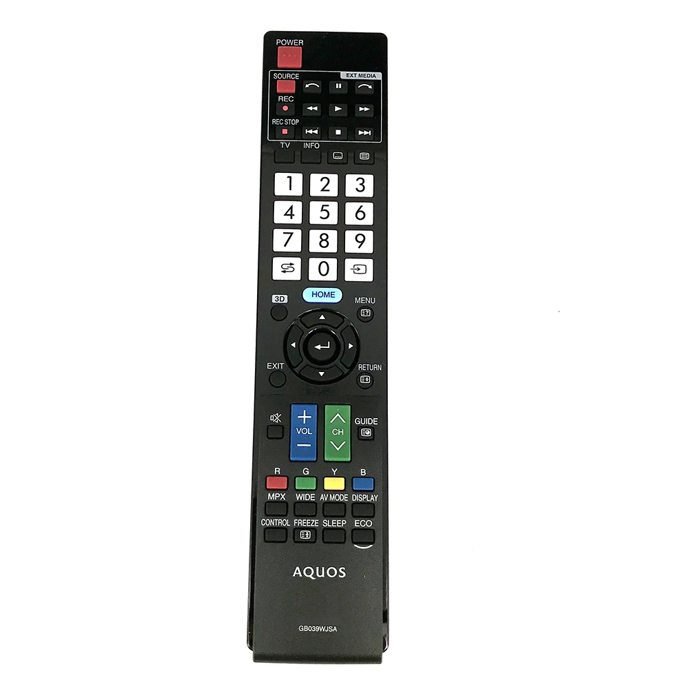 New Original Remote Control GB039WJSA For SHARP Aquos LCD HDTV TV LC46LE840X LC52LE840X LC60LE940X LC60LE950X Fernbedienung
New Original Remote Control GB039WJSA For SHARP Aquos LCD HDTV TV LC46LE840X LC52LE840X LC60LE940X LC60LE950X Fernbedienung