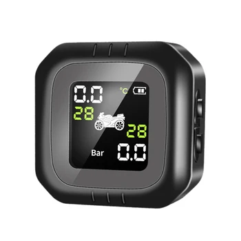 Waterproof and Shockproof Color Screen Display Motorcycle Tire Pressure Monitor Tire Pressure Tire Temperature Display Alarm Rem
Waterproof and Shockproof Color Screen Display Motorcycle Tire Pressure Monitor Tire Pressure Tire Temperature Display Alarm Rem
