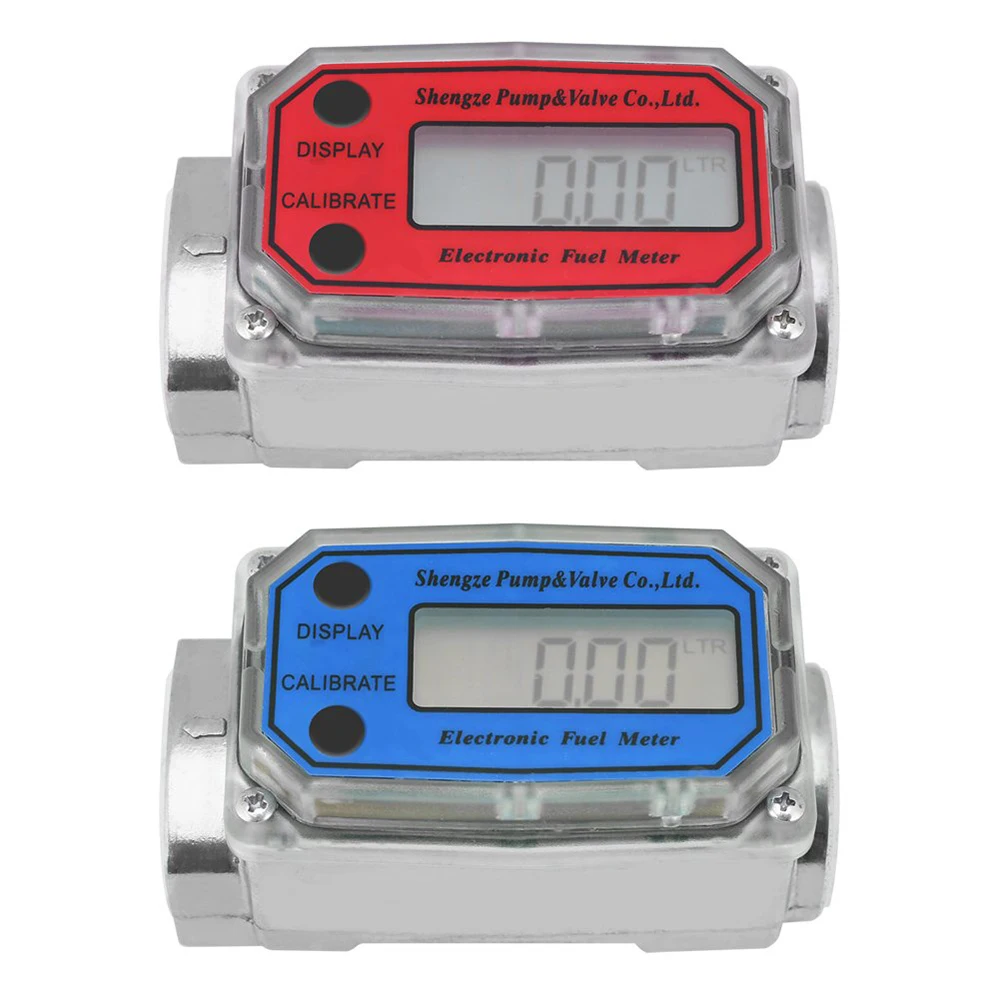 Car Styling Digital Turbine Flowmeter 15-120L Diesel Fuel Flow Tester Indicator Sensor Counter Liquid Water Flow Measure Tool
Car Styling Digital Turbine Flowmeter 15-120L Diesel Fuel Flow Tester Indicator Sensor Counter Liquid Water Flow Measure Tool