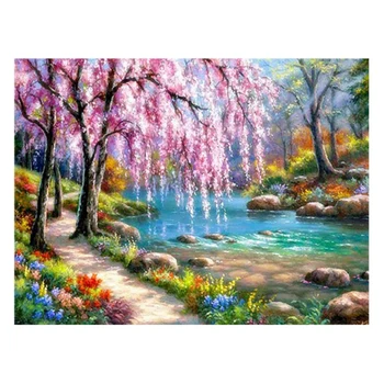 Diamond Painting Landscape Diy Full Diamond Embroidery Cherry Blossom Landscape Rhinestone Home Decoration Pictures
Diamond Painting Landscape Diy Full Diamond Embroidery Cherry Blossom Landscape Rhinestone Home Decoration Pictures