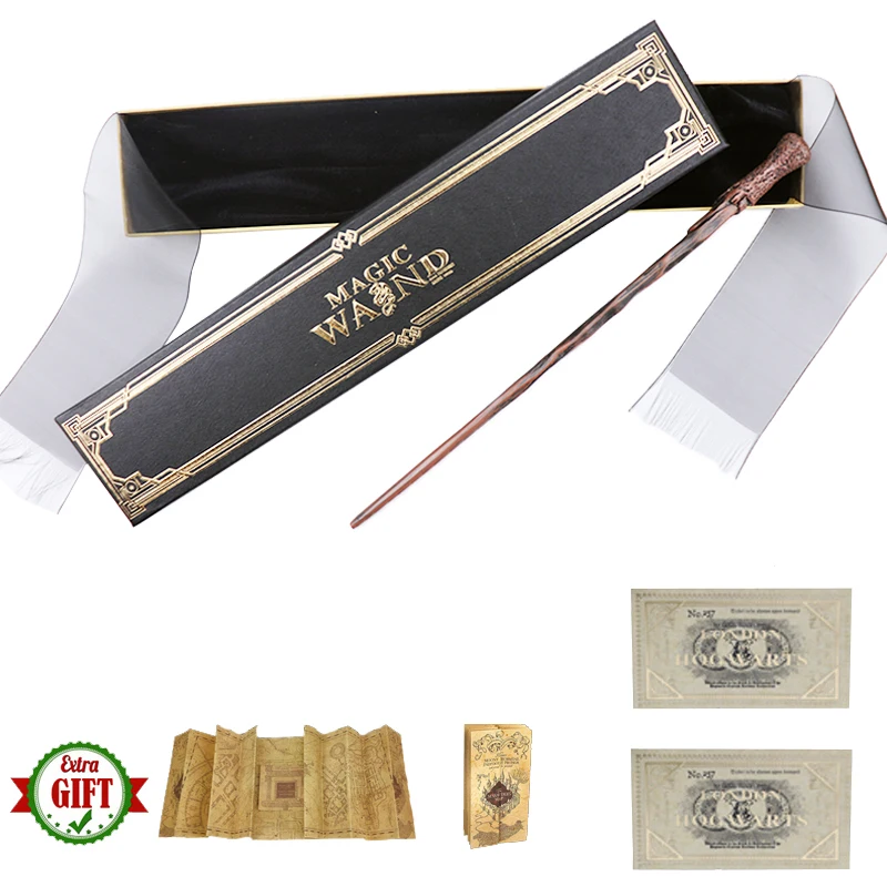 15 Kinds of Metal Core Ron Magic Sticks Lucius Dumbledore Harried Magical Wand Ribbon Box Pack Map and Ticket As Gift
15 Kinds of Metal Core Ron Magic Sticks Lucius Dumbledore Harried Magical Wand Ribbon Box Pack Map and Ticket As Gift