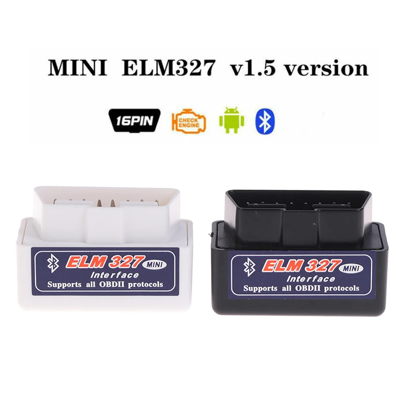1Pc ELM327 V1.5 Bluetooth OBDII Car Diagnostic Tool OBD Interface Scanner Car Diagnostic Tool Code Reader For Android Windows
1Pc ELM327 V1.5 Bluetooth OBDII Car Diagnostic Tool OBD Interface Scanner Car Diagnostic Tool Code Reader For Android Windows