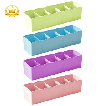 Hot 5 Cells Plastic Organizer Storage Box Tie Bra Socks Drawer Cosmetic Divider Tidy
Hot 5 Cells Plastic Organizer Storage Box Tie Bra Socks Drawer Cosmetic Divider Tidy