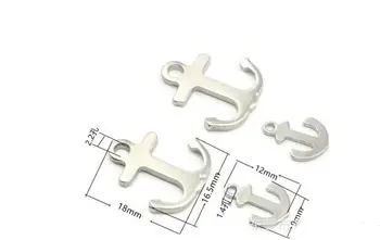 Stainless Steel Anchor Pendants, with anchor pattern & for man, Two sizes for choice, Sold By Lot, 100 pc/Lot
Stainless Steel Anchor Pendants, with anchor pattern & for man, Two sizes for choice, Sold By Lot, 100 pc/Lot