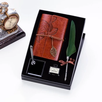 Natural Goose Feather Dipped In Water Fountain Pen Calligraphy Luxury Gift Box Set Feather Calligraphy Set
Natural Goose Feather Dipped In Water Fountain Pen Calligraphy Luxury Gift Box Set Feather Calligraphy Set