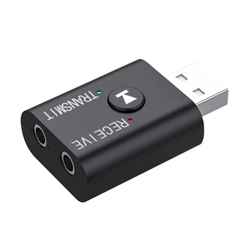 Mini Bluetooth V5.0 Audio Receiver Transmitter Mini Stereo Bluetooth AUX USB 3.5mm Jack For TV MP3 CD Car Kit Wireless Adapter
Mini Bluetooth V5.0 Audio Receiver Transmitter Mini Stereo Bluetooth AUX USB 3.5mm Jack For TV MP3 CD Car Kit Wireless Adapter