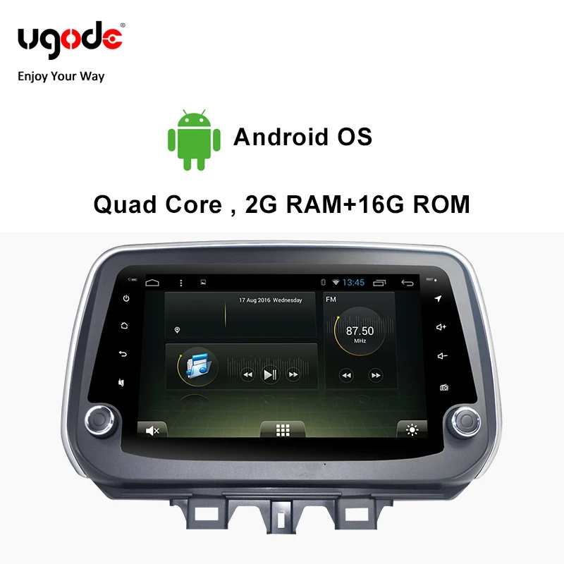 Ugode Car Multimedia Player GPS Navigation 9 Inches Screen Monitor Bluetooth Android OS For 2018 Hyundai New Tucson
Ugode Car Multimedia Player GPS Navigation 9 Inches Screen Monitor Bluetooth Android OS For 2018 Hyundai New Tucson