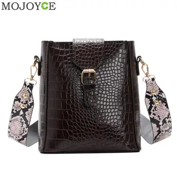 Retro Alligator Bucket Bags Women Crocodile Pattern Handbag Capacity Casual Crocodile Shoulder Messenger Bags Ladies PU Purse
Retro Alligator Bucket Bags Women Crocodile Pattern Handbag Capacity Casual Crocodile Shoulder Messenger Bags Ladies PU Purse
