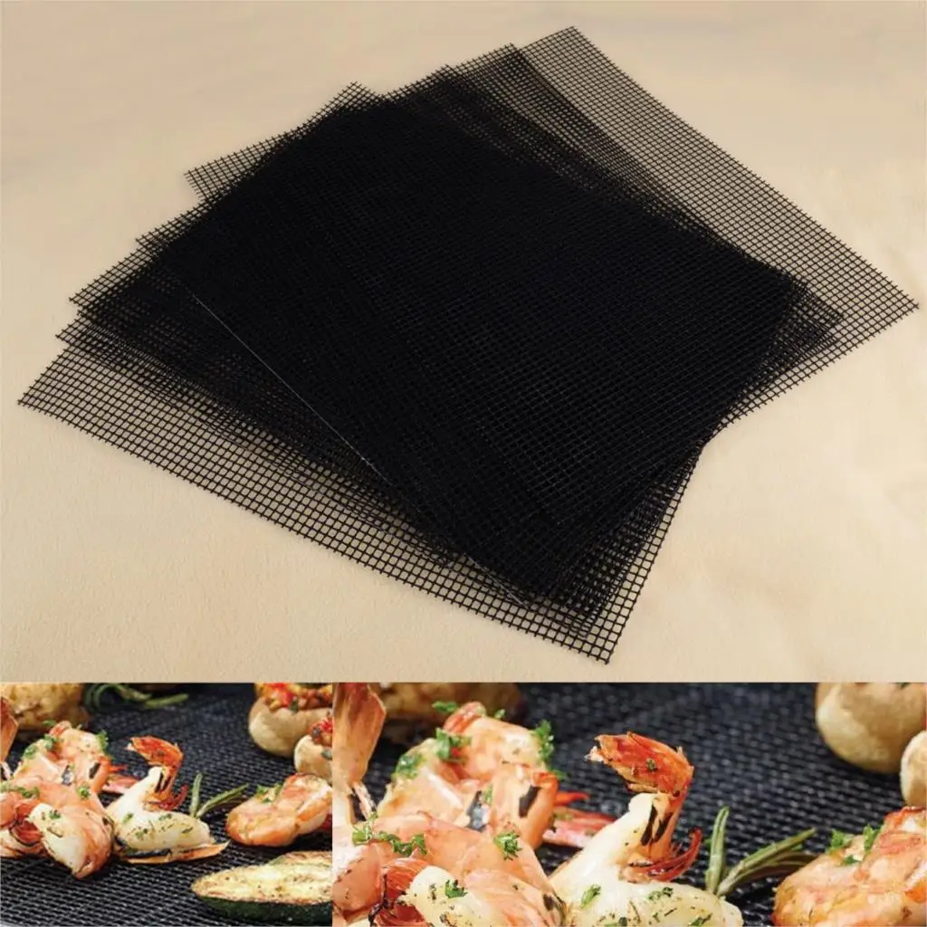 LETAOSK 2PCS Teflon Outdoor Non Stick BBQ Accessories Reusable Kitchen Cooking Mesh Grill Mat Sheet Liner
LETAOSK 2PCS Teflon Outdoor Non Stick BBQ Accessories Reusable Kitchen Cooking Mesh Grill Mat Sheet Liner